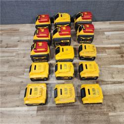 HOUSTON LOCATION - AS - IS DEWALT BATTERY PACK QTY - 15
