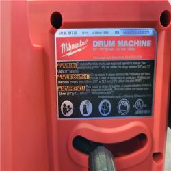 CALIFORNIA AS-IS MILWAUKEE M18 DRUM MACHINE(TOOL ONLY)