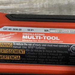 AS-IS Milwaukee FUEL 18V Lithium-Ion Cordless Brushless Oscillating Multi-Tool (Tool-Only)