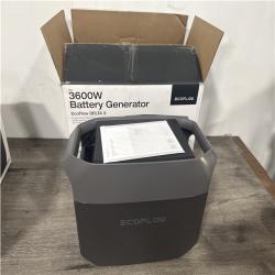 CALIFORNIA AS IS 3600W ECOFLOW BATTERY GENERATOR