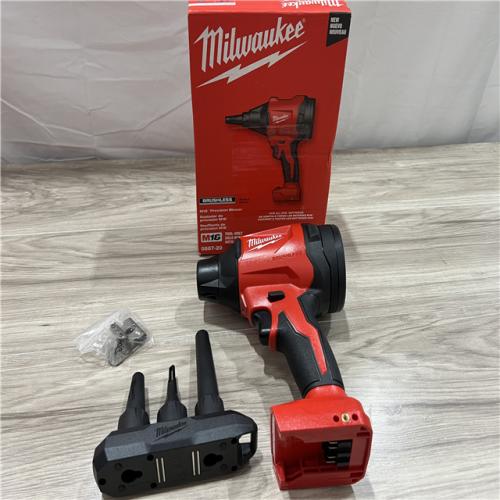 AS-IS Milwaukee 18V Lithium-Ion 570 MPH Brushless Cordless Precision Blower with Variable Speed Trigger and Trigger Lock