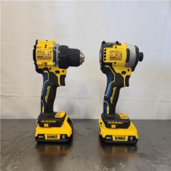 AS-IS- DEWALT ATOMIC 20-Volt MAX Lithium-Ion Cordless Combo Kit
