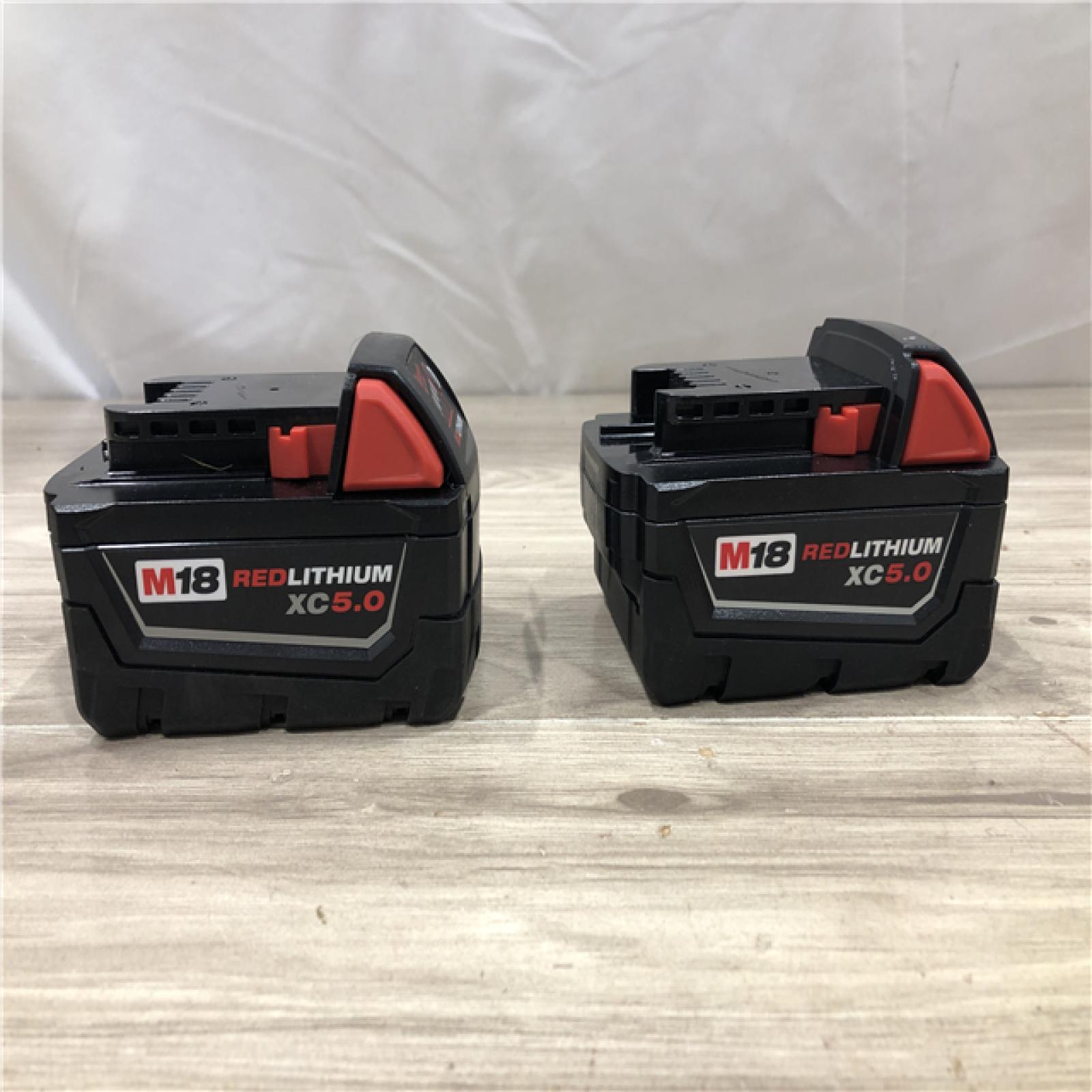 AS-IS Milwaukee 18-Volt Lithium-Ion XC Starter Kit
