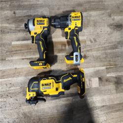 HOUSTON LOCATION - AS-IS DEWALT 3 TOOL COMBO KIT W/ (2) BATTERY & CHARGER