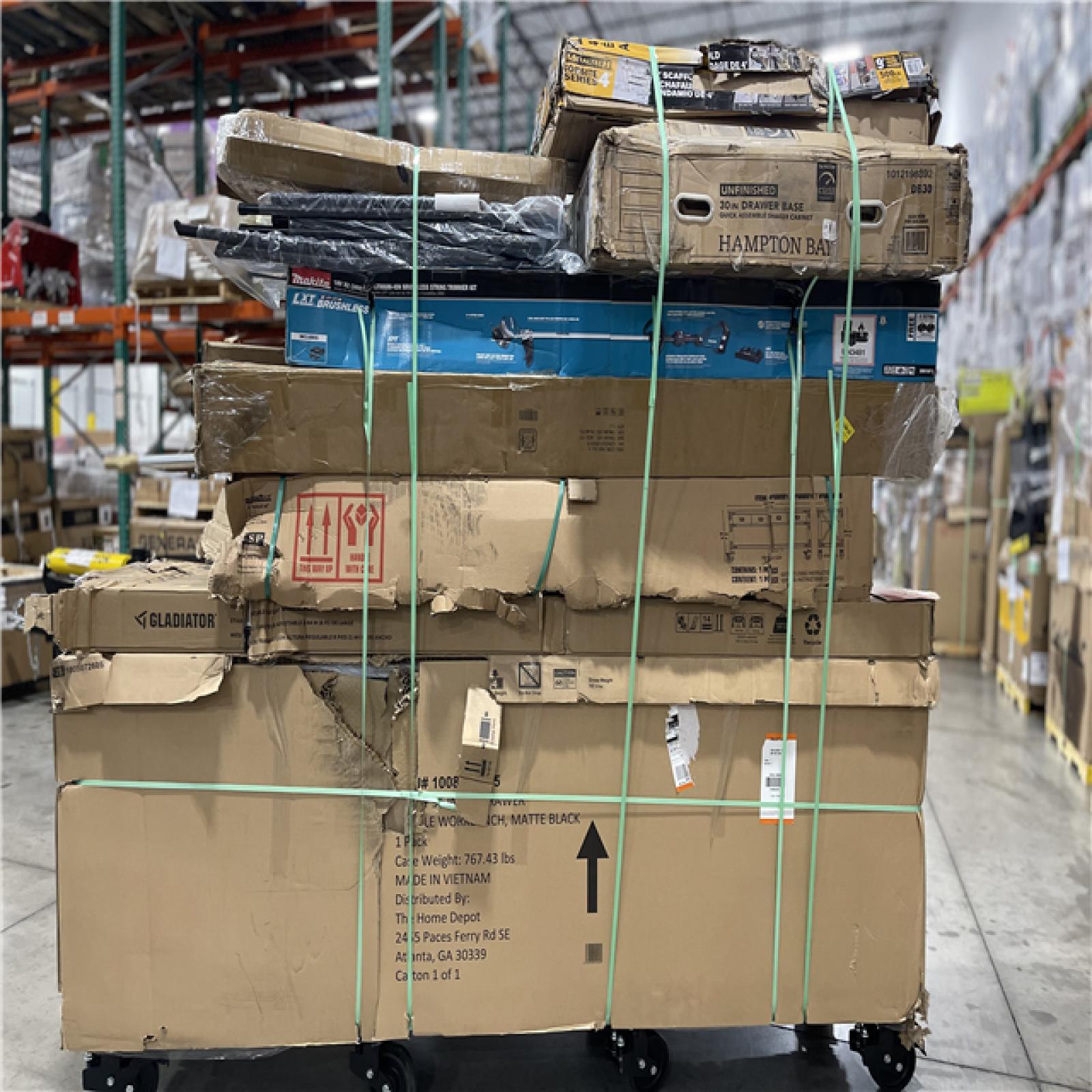 DALLAS LOCATION- AS-IS HOME IMPROVEMENT PALLET