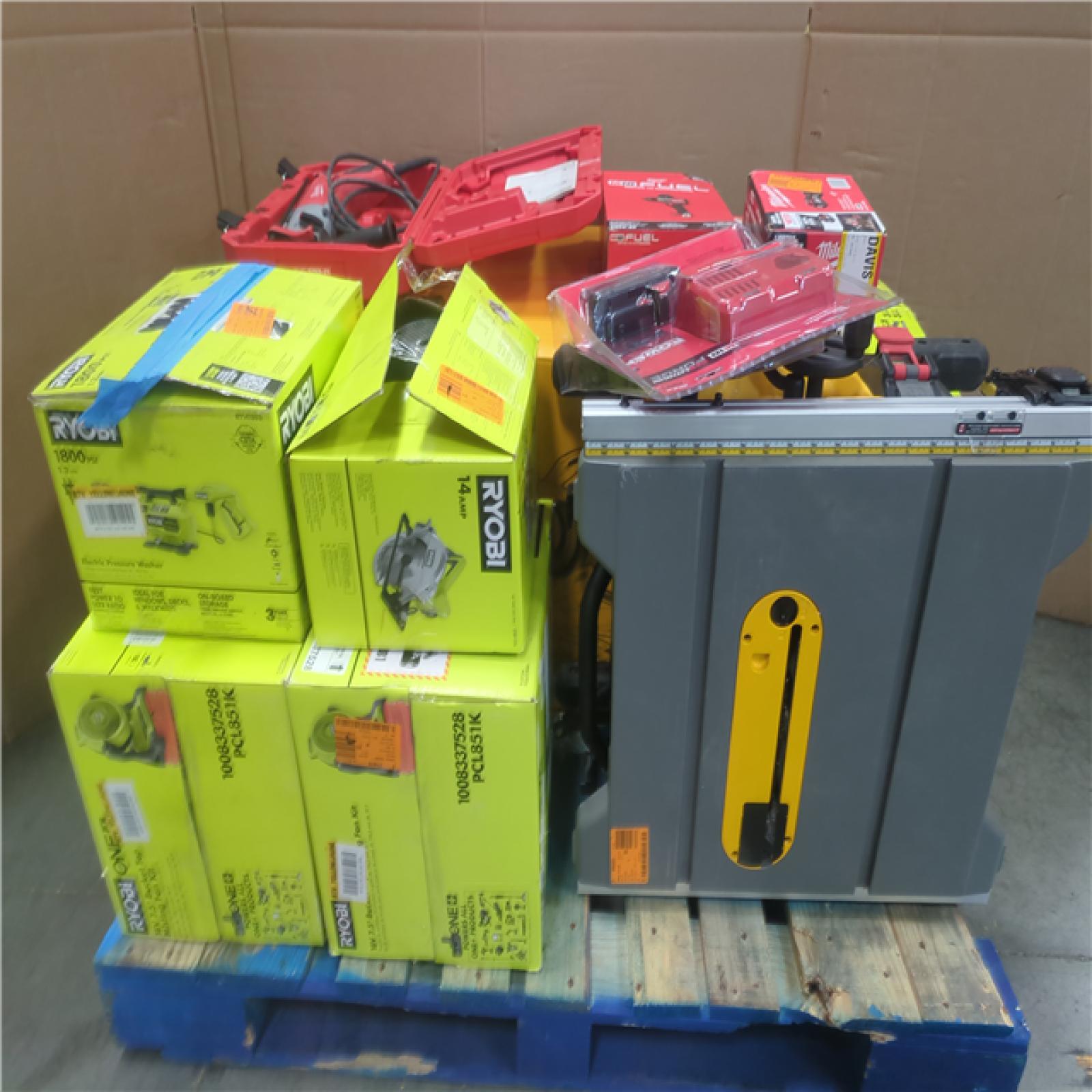 CALIFORNIA AS-IS TOOL PALLET