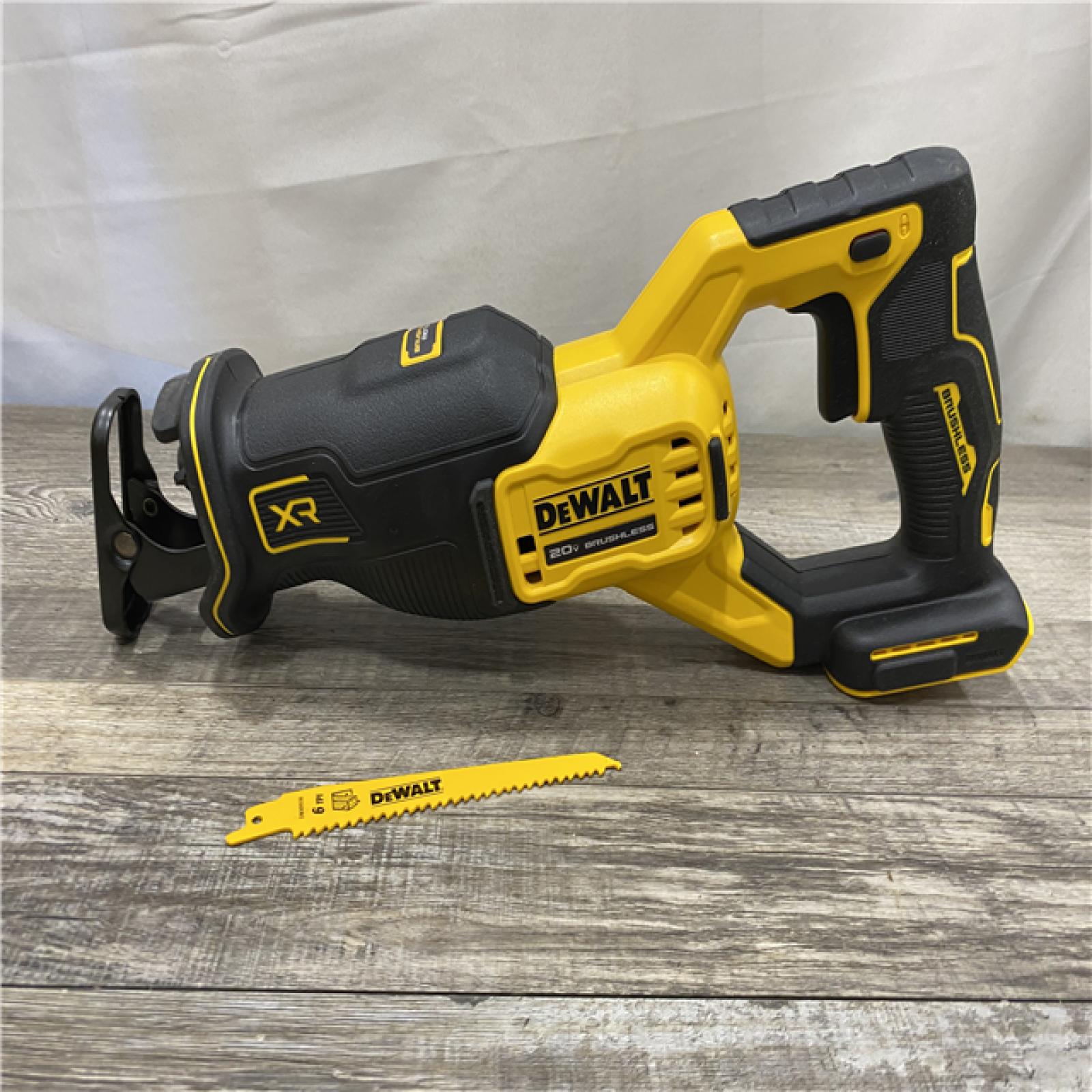 AS-IS DEWALT 20V MAX Cordless Brushless Reciprocating Saw (Tool Only)