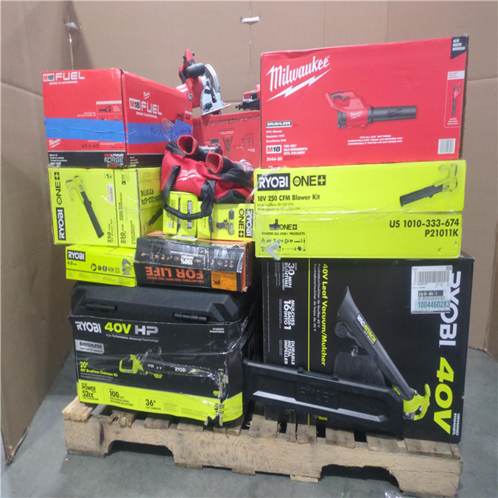 CALIFORNIA AS-IS TOOL PALLET