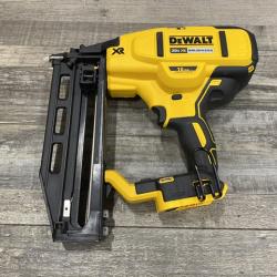 AS-IS DEWALT 20V MAX XR 16-Gauge Lithium-Ion Cordless Finish Nailer (Tool Only)