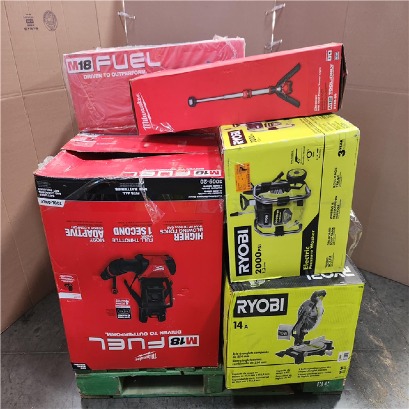 CALIFORNIA AS-IS TOOL PALLET