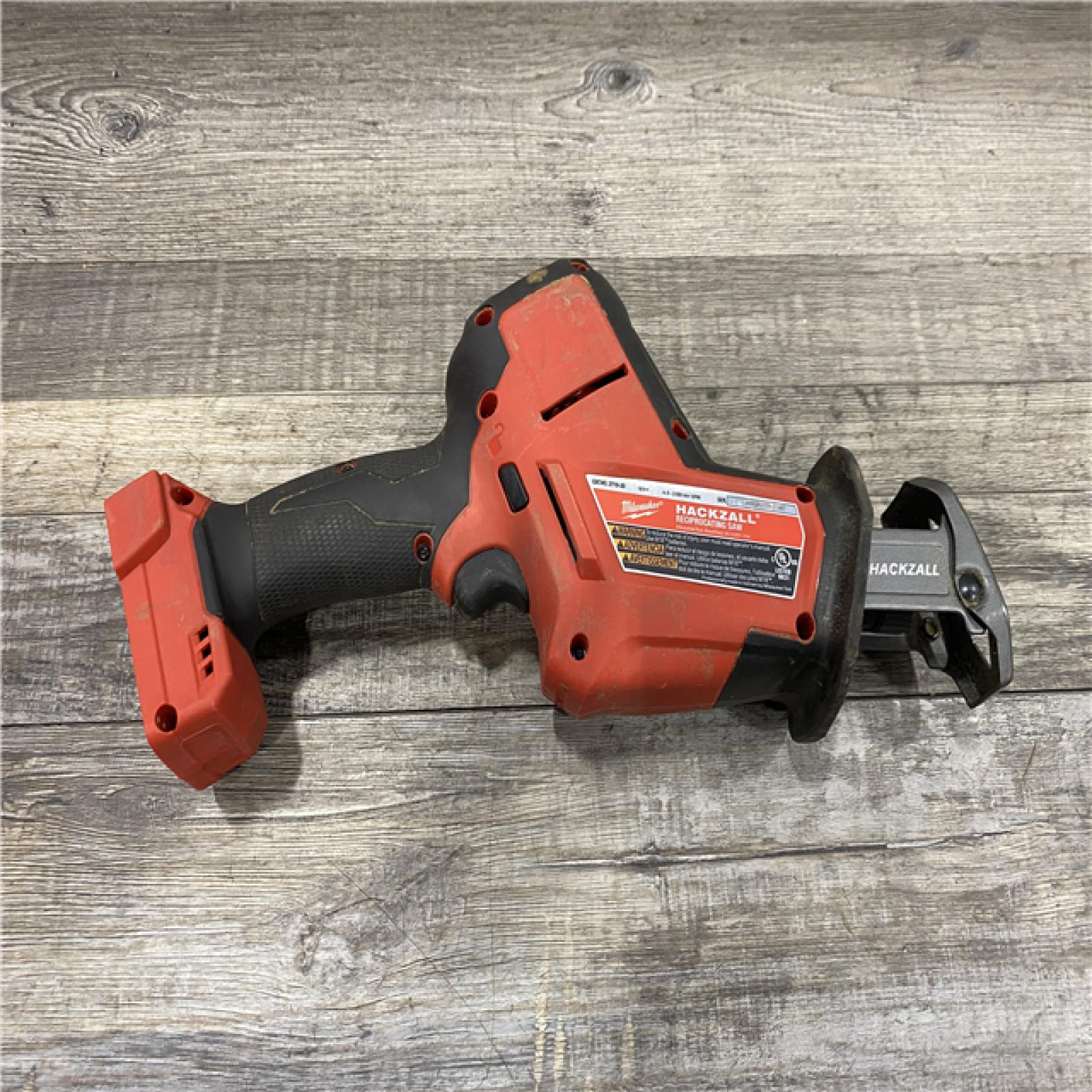 AS-IS Milwaukee FUEL 18V Lithium-Ion Brushless Cordless HACKZALL Reciprocating Saw (Tool-Only)