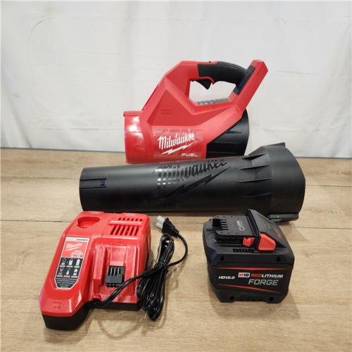 AS-IS- Milwaukee FUEL 120 MPH 500 CFM 18V Brushless Cordless Battery Powered Leaf Blower Kit