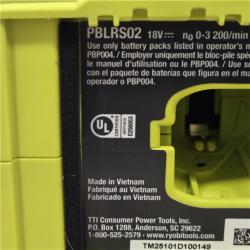 AS-IS RYOBI- ONE+ HP 18V Brushless Cordless Reciprocating Saw Kit