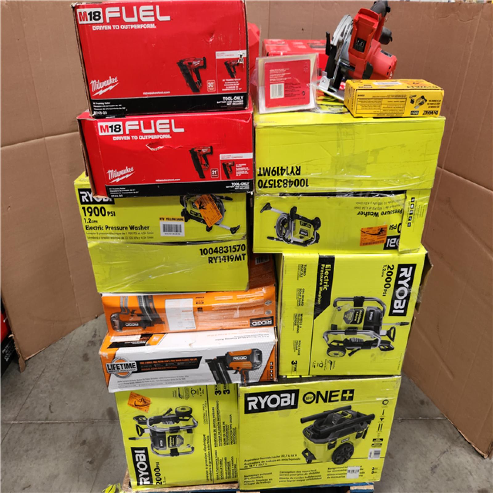 CALIFORNIA AS-IS TOOL PALLET