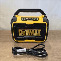AS-IS DEWALT 20V MAX Cordless Bluetooth Speaker (Tool Only)