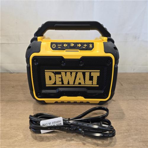 AS-IS DEWALT 20V MAX Cordless Bluetooth Speaker (Tool Only)