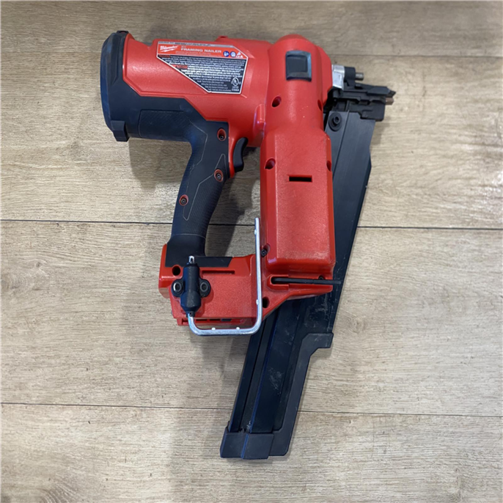 AS-IS Milwaukee FUEL 3-1/2 in. 18-Volt 21-Degree Lithium-Ion Brushless Cordless Framing Nailer (Tool-Only)