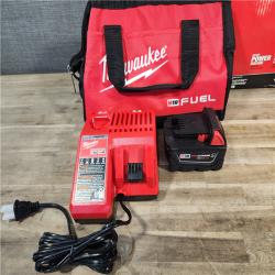 HOUSTON LOCATION - AS-IS Milwaukee M18 1/2 in. Cordless Brushless High Torque Impact Wrench Kit (Battery & Charger)