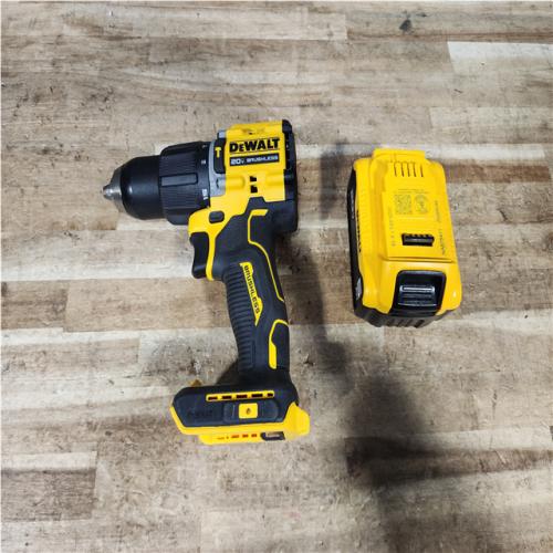 Houston Location AS-IS DEWALT ATOMIC 20V Lithium-Ion Cordless 1/2 in. Hammer Drill Kit