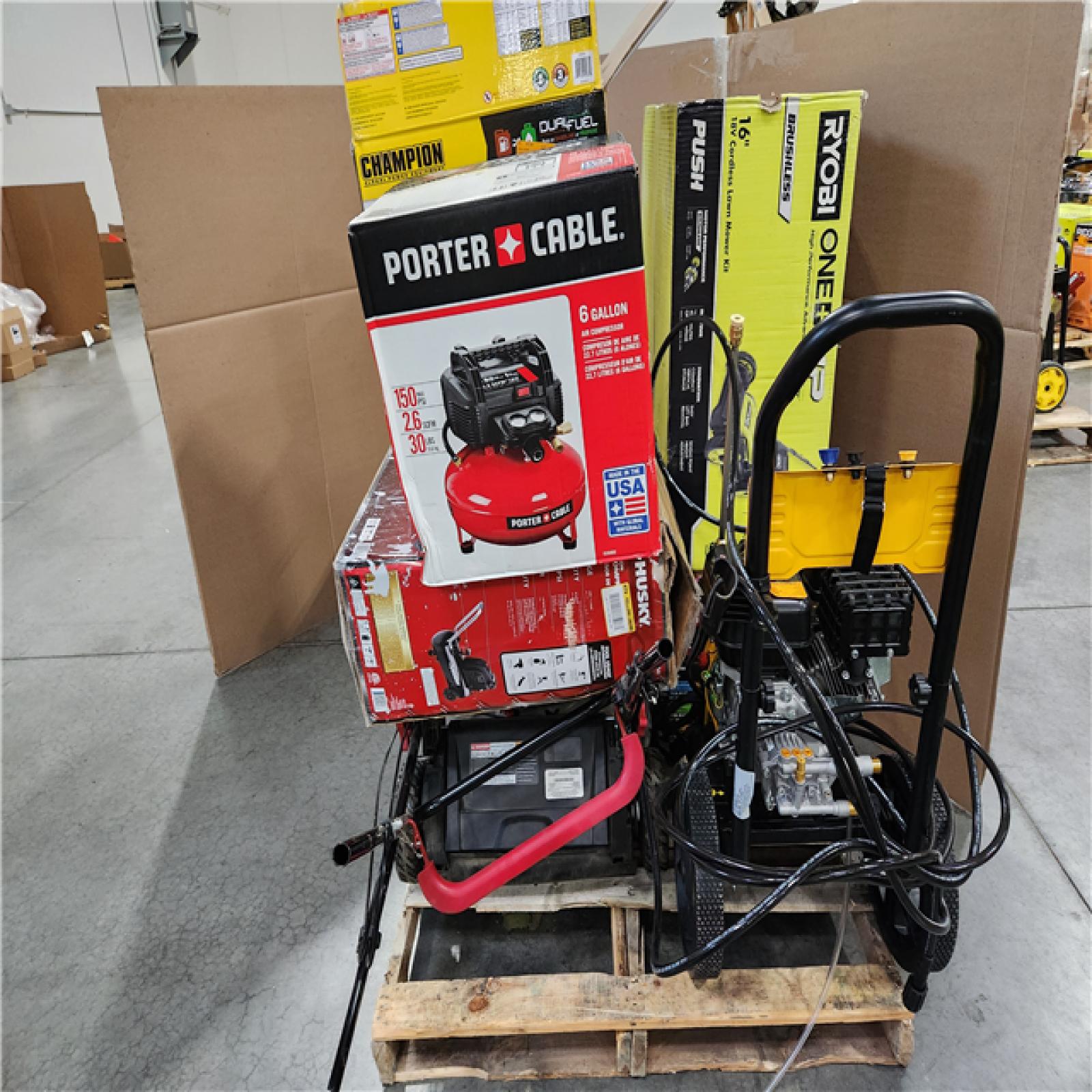 CALIFORNIA AS-IS OUTDOOR POWER EQUIPMENT