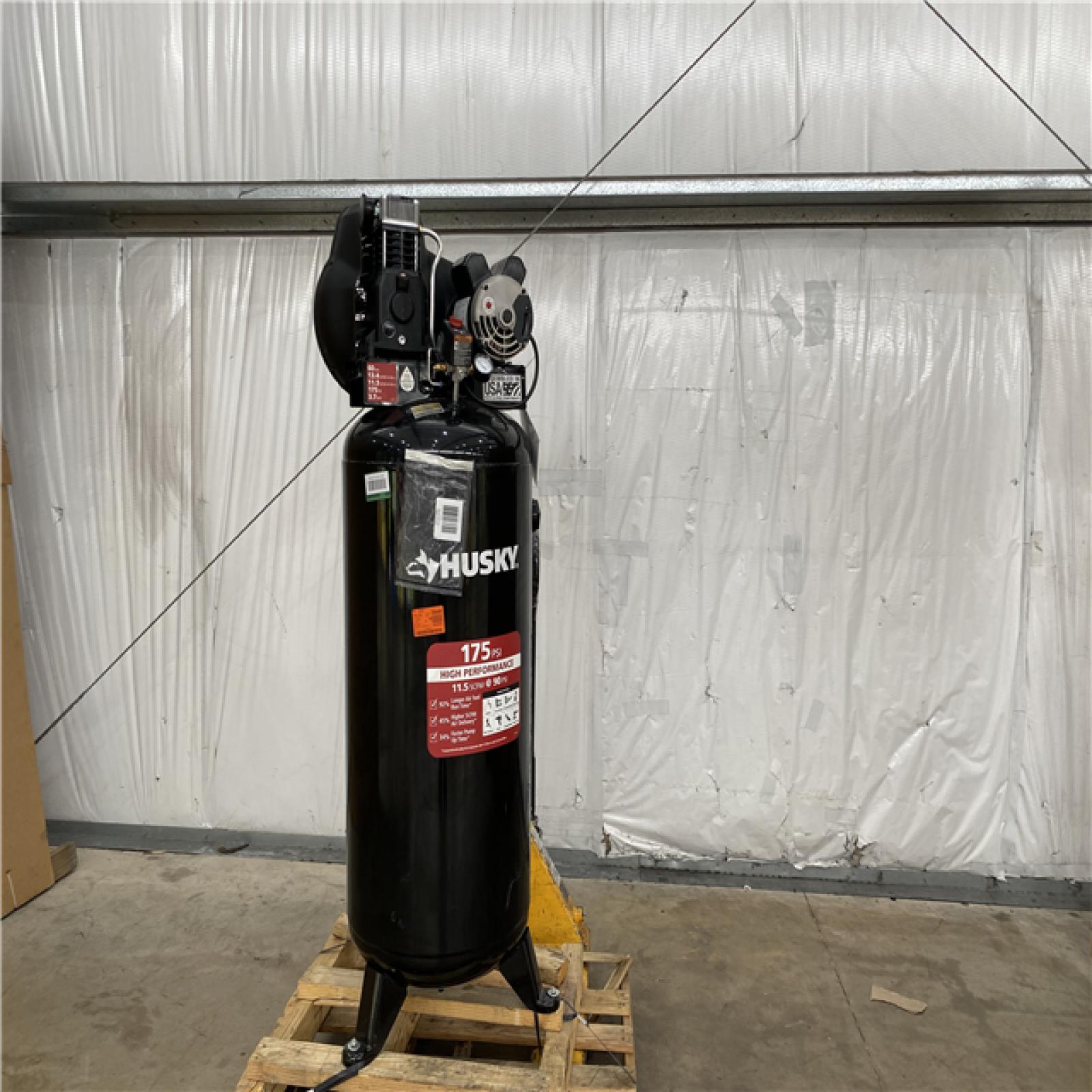Houston Location - AS-IS Husky 60 Gallon 175psi Air Compressor