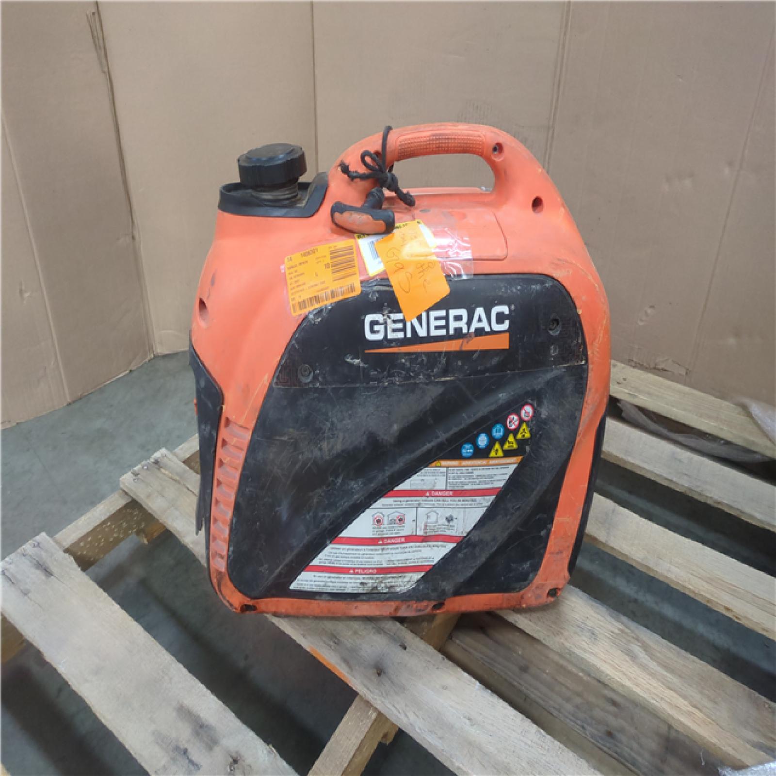 CALIFORNIA AS-IS GENERAC PORTABLE POWER GENERATOR