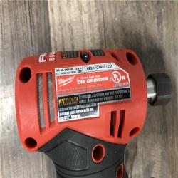 AS-IS Milwaukee FUEL 12V Lithium-Ion Brushless Cordless 1/4 in. Right Angle Die Grinder (Tool-Only)