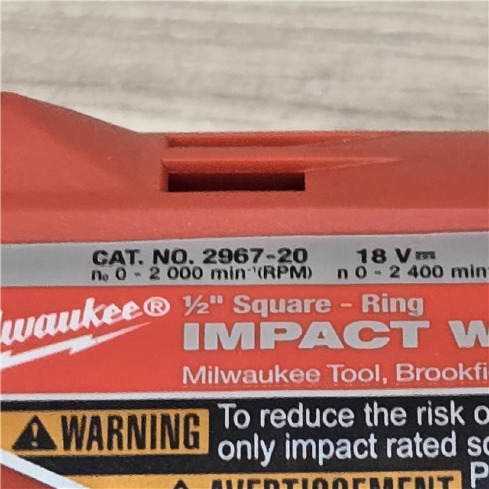 AS-IS Milwaukee M18 FUEL 18V Cordless 1/2 in. Impact Wrench (Tool-Only)