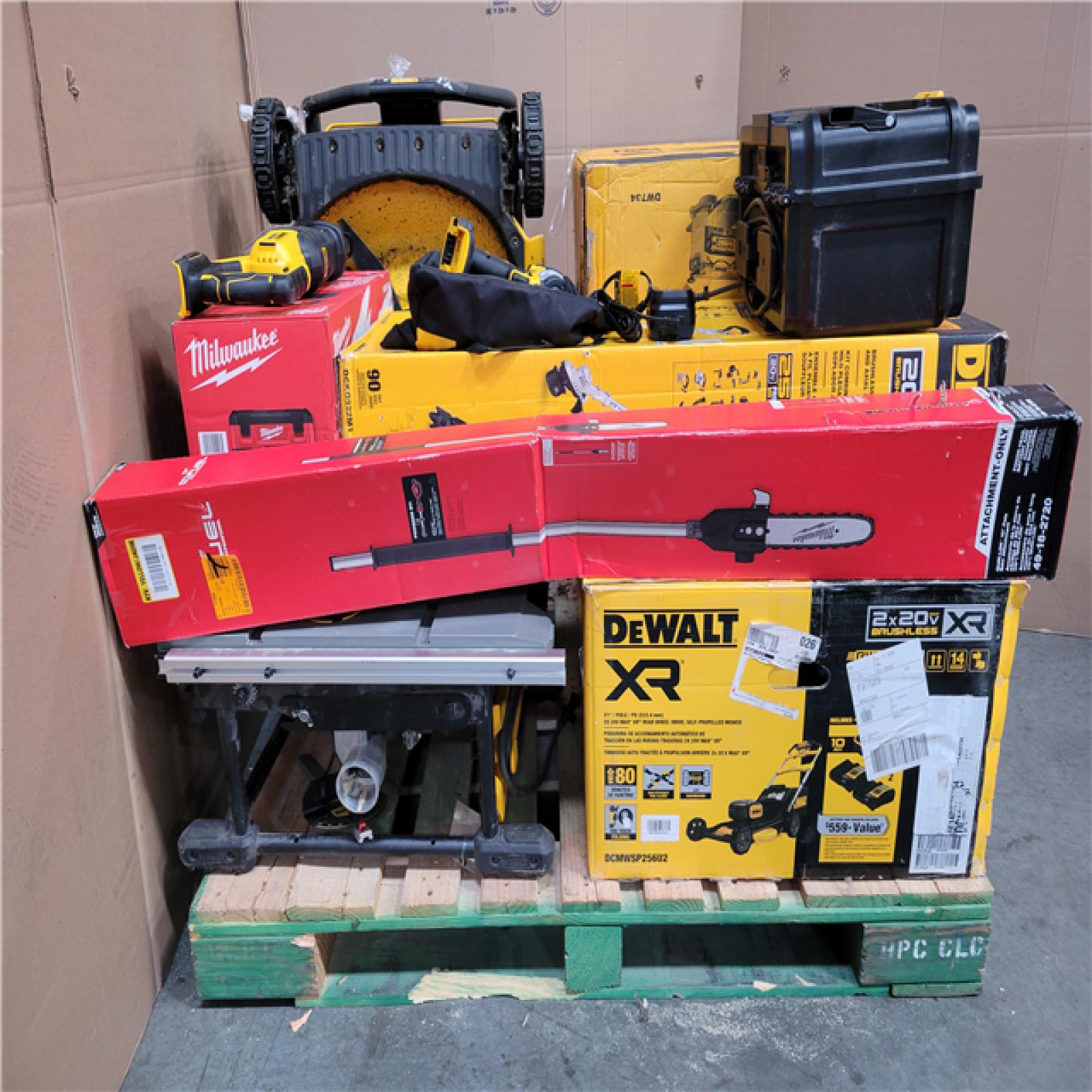 CALIFORNIA AS-IS TOOL PALLET