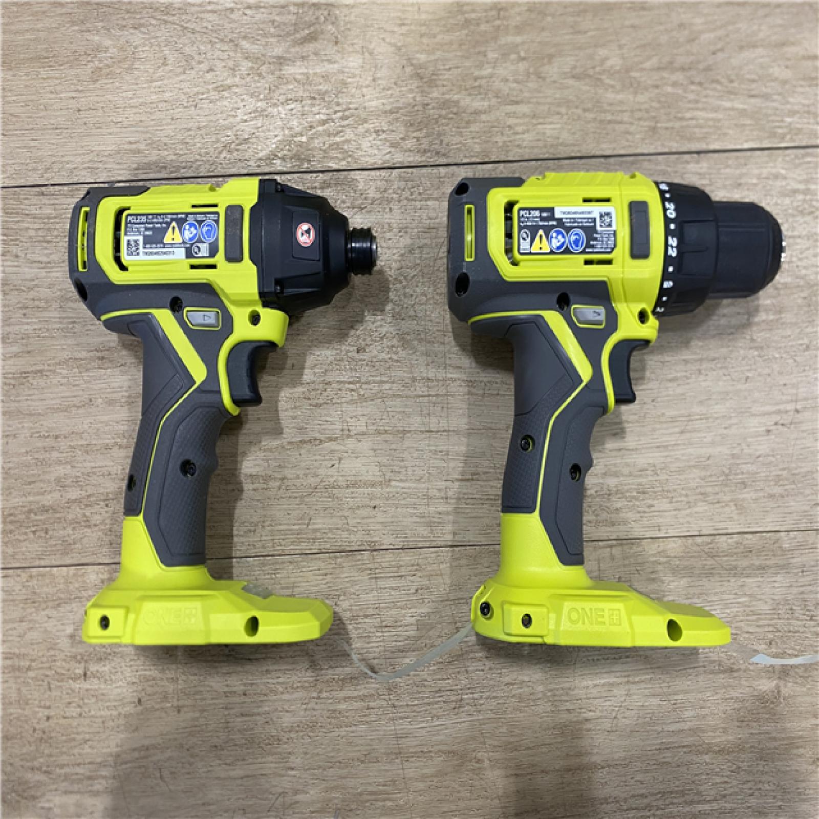 AS-IS RYOBI ONE+ 18V Cordless 2-Tool Combo Kit
