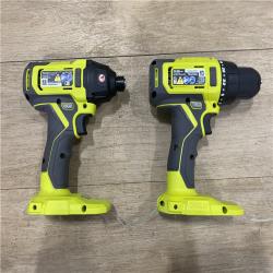 AS-IS RYOBI ONE+ 18V Cordless 2-Tool Combo Kit