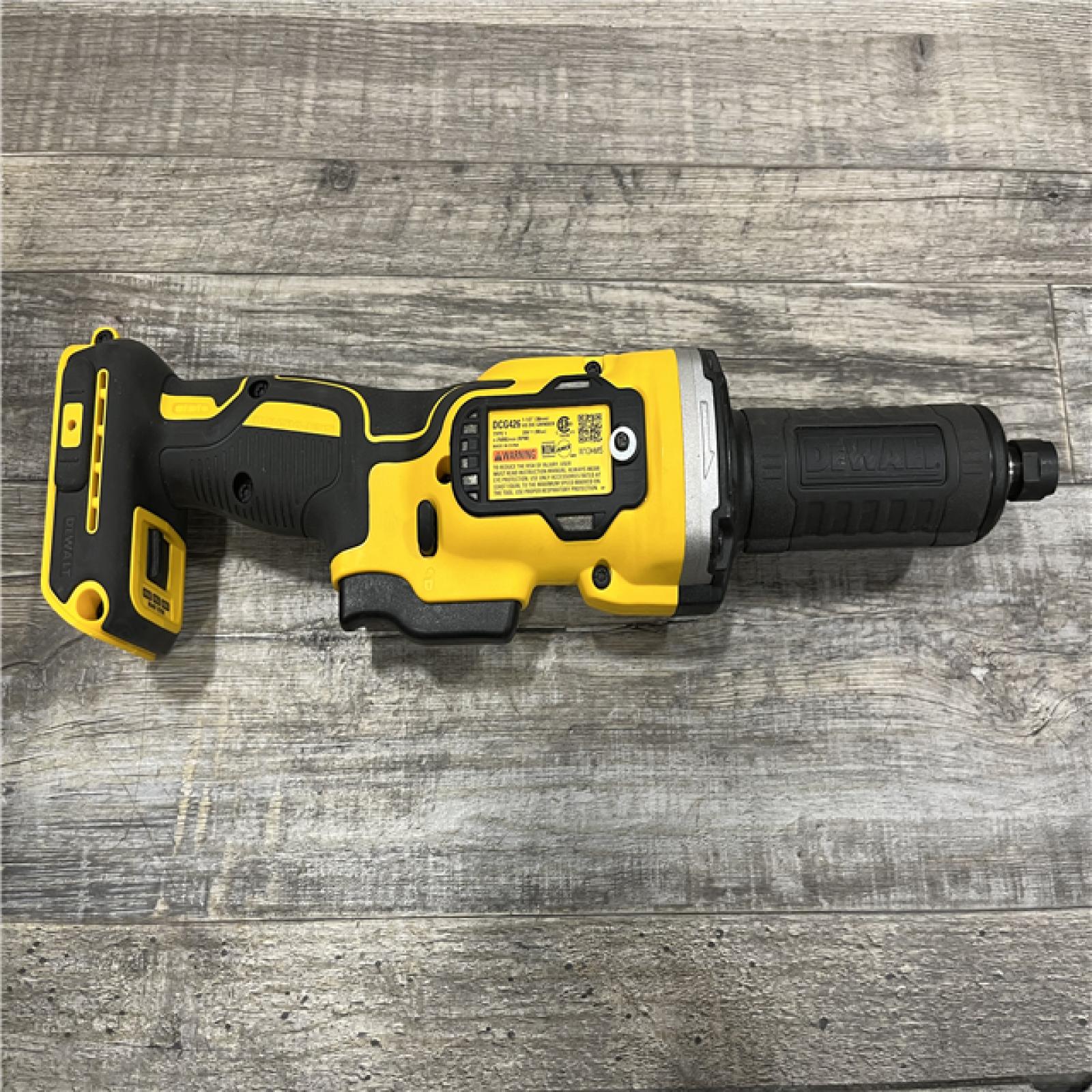 AS-IS DEWALT 20-Volt MAX XR Lithium-Ion Cordless Brushless 1-1/2 in. Variable Speed Die Grinder (Tool-Only)