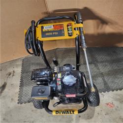 HOUSTON LOCATION - AS-IS DEWALT 3600 PSI 2.5 GPM Gas Cold Water Professional Pressure Washer with HONDA GX200 Engine