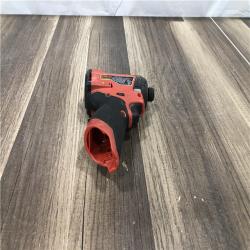 AS-IS Milwaukee FUEL 12V Lithium-Ion Brushless Cordless 1/4 in. Hex Impact Driver (Tool-Only)