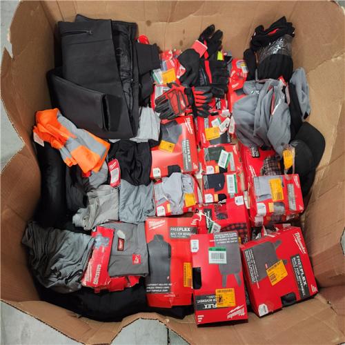 CALIFORNIA AS-IS MILWAUKEE CLOTHES PALLET