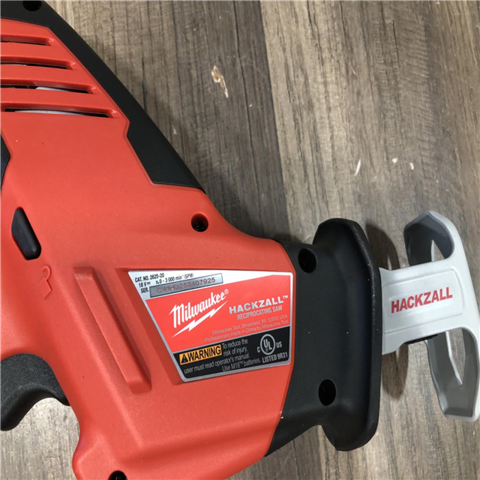 AS-IS Milwaukee 18V Lithium-Ion Cordless HACKZALL Reciprocating Saw (Tool-Only)