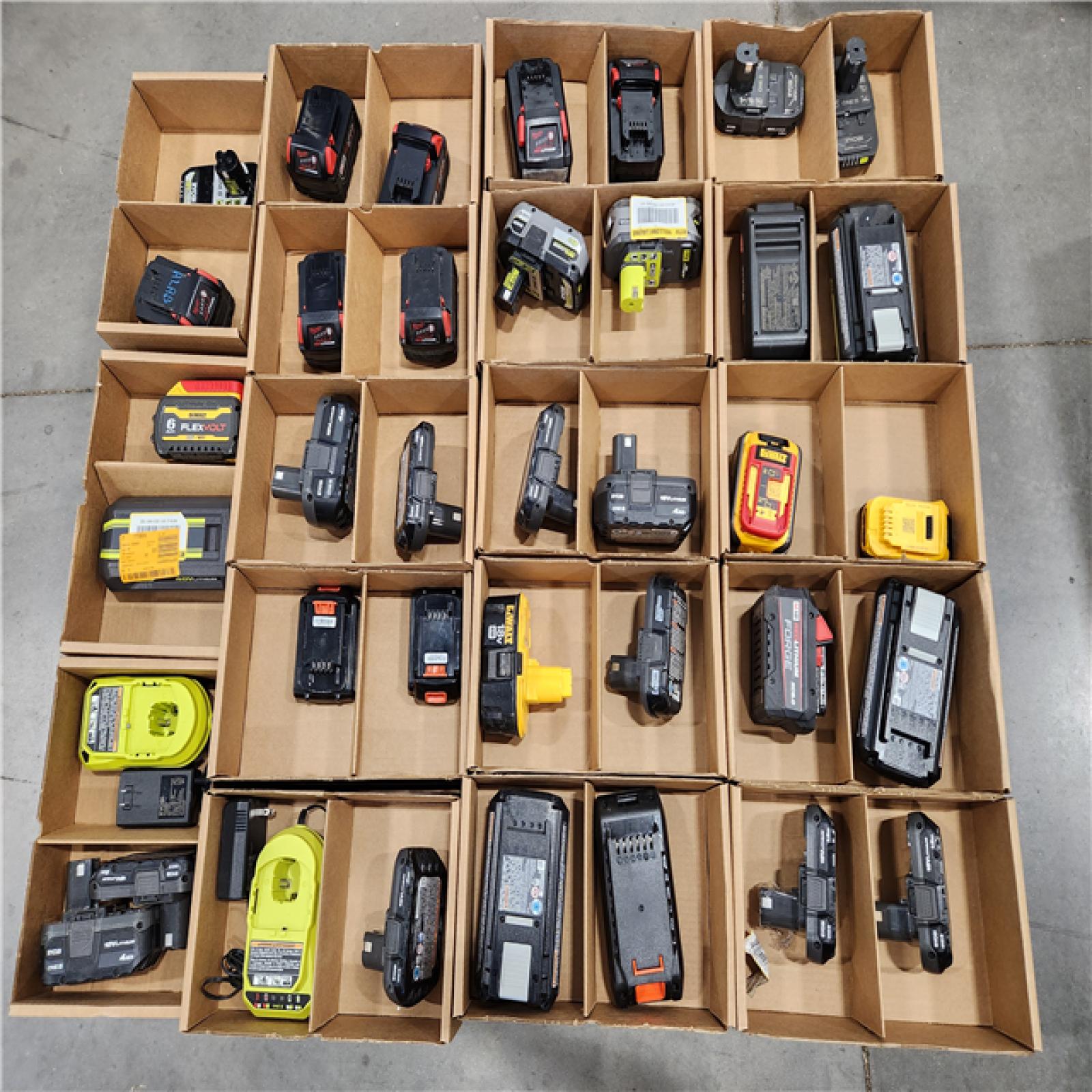 DALLAS LOCATION- AS-IS BATTERY PALLET