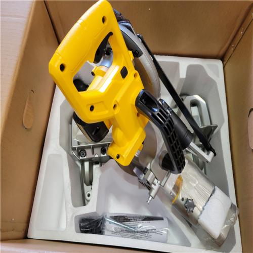 CALIFORNIA NEW DEWALT 7-1/4 (184 MM) CORDLESS SLIDING COMPOUND MITER SAW (TOOL ONLY)