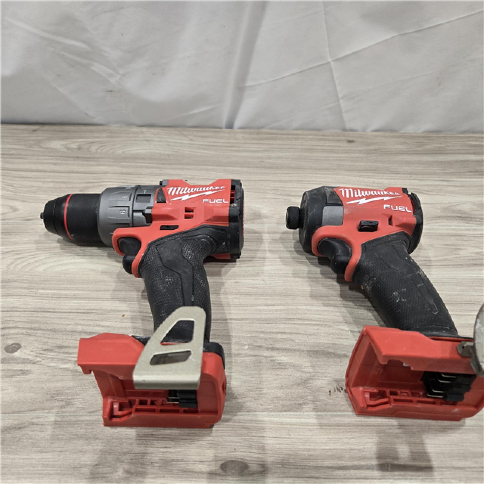 AS-IS MILWAUKEE FUEL 18V Cordless Hammer Drill and Impact Driver Combo Kit