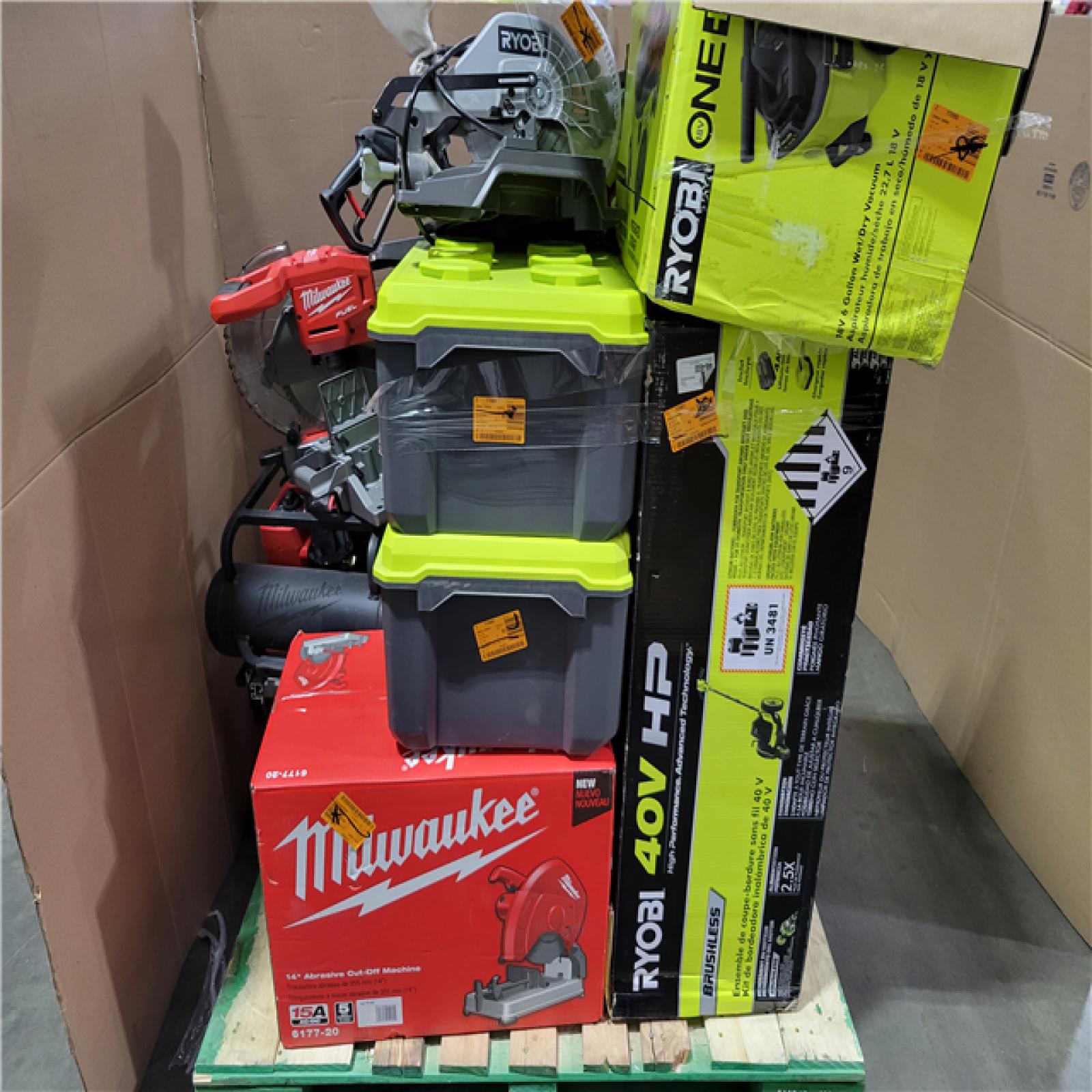 CALIFORNIA AS-IS TOOL PALLET