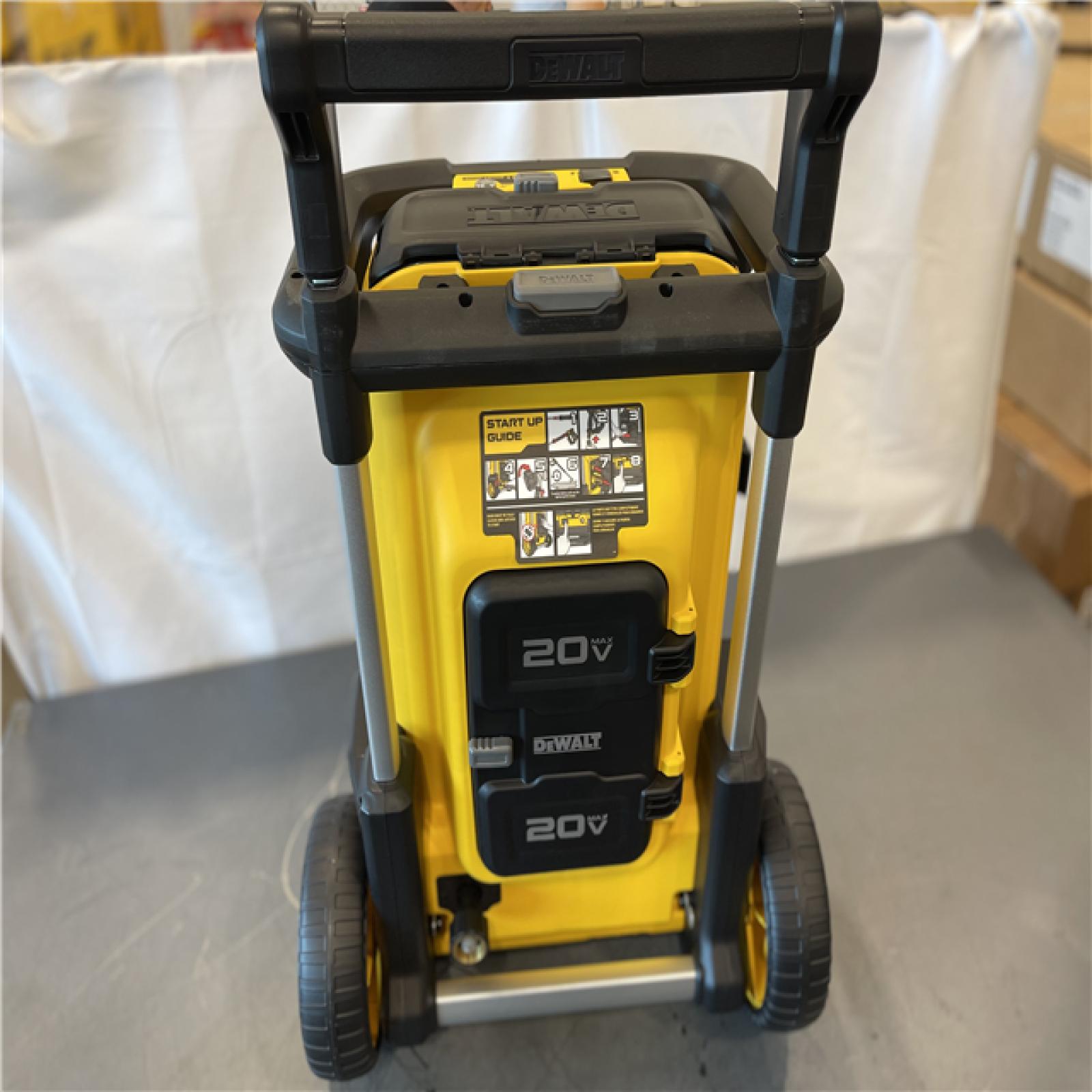 AS-IS - DeWalt 20V MAX 1600 PSI 1.2 GPM Cold Water Cordless Pressure Washer Kit