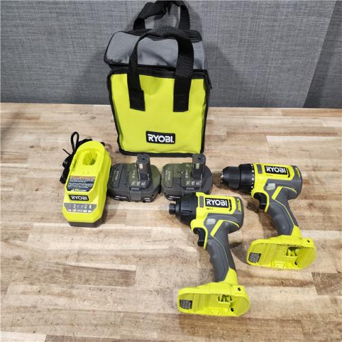 HOUSTON LOCATION - AS - IS RYOBI ONE+ 18V Cordless 2-Tool Combo Kit
