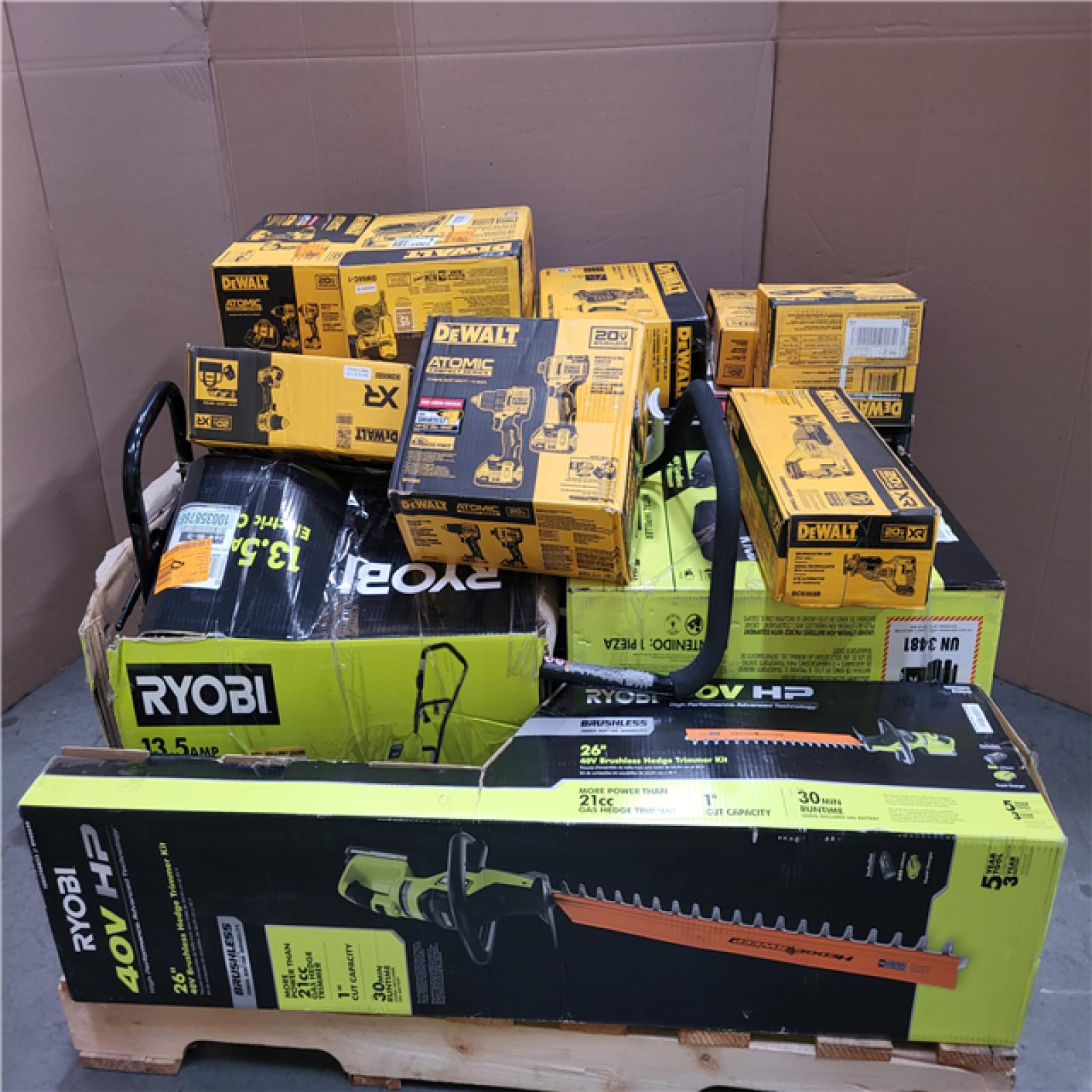 CALIFORNIA AS-IS TOOL PALLET