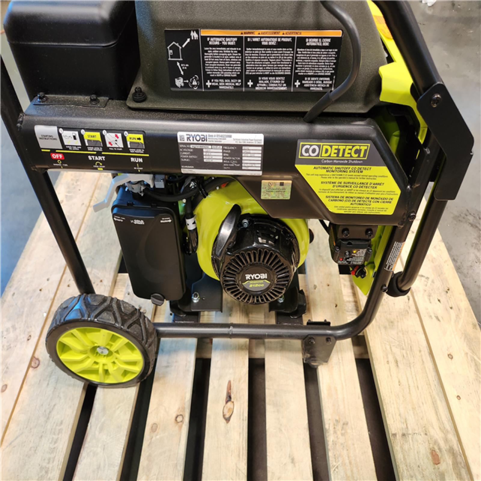 California AS-IS Ryobi 3400 Running Watt 4000 Starting Watt Power Inverter Generator