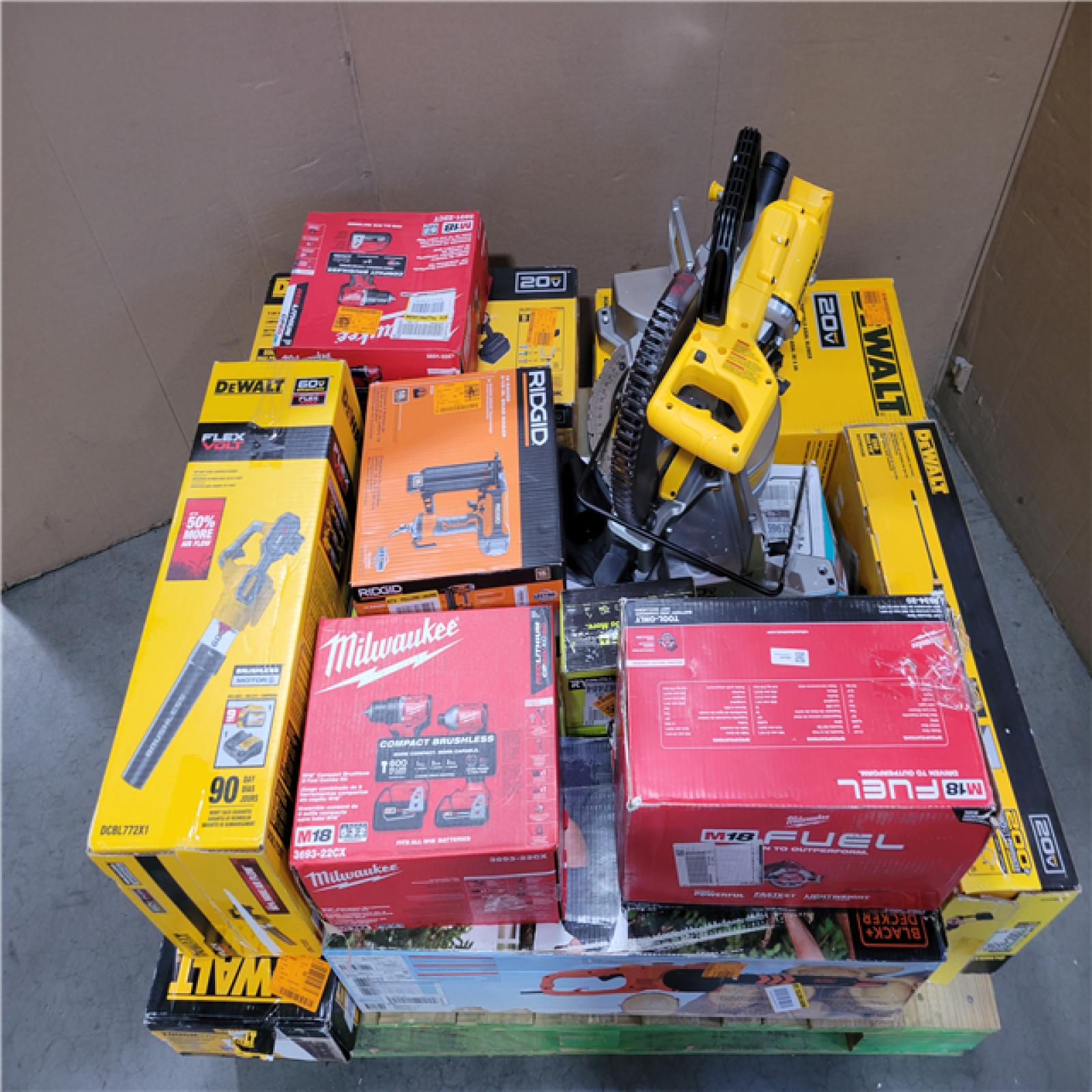 CALIFORNIA AS-IS TOOL PALLET