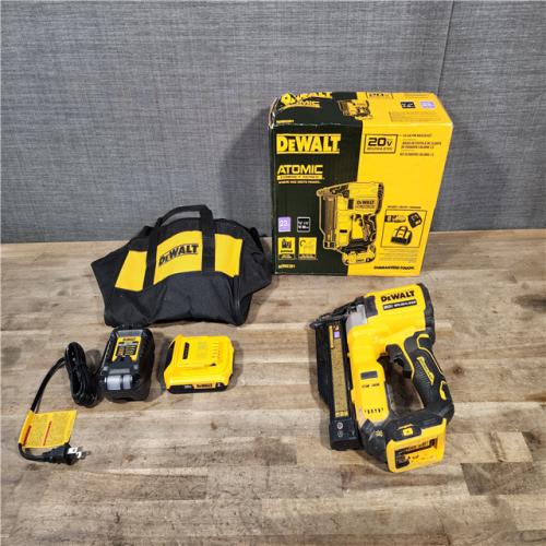 HOUSTON LOCATION - AS-IS DeWalt DCN623D1 20V MAX Atomic Compact Cordless Pin Nailer Kit