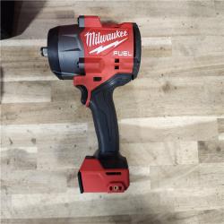 HOUSTON LOCATION - AS-IS Milwaukee M18 1/2 in. Cordless Brushless High Torque Impact Wrench Kit (Battery & Charger)