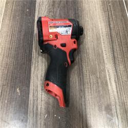 AS-IS Milwaukee FUEL 12V Lithium-Ion Brushless Cordless 1/4 in. Hex Impact Driver (Tool-Only)