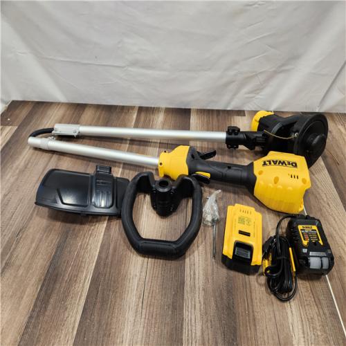 AS-IS - DEWALT 20V MAX 13 in. Cordless Battery Powered String Trimmer Kit with (1) 4 Ah Battery & Charger