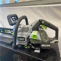 AS-IS EGO POWER+ 56-volt 16-in Brushless Cordless Electric Chainsaw 2.5 Ah (Battery & Charger Included)